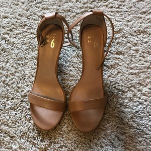 Mix No. 6 nude heels. Size 8.5
